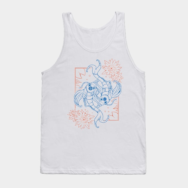 Pisces Steampunk Astrology Tank Top by Life2LiveDesign